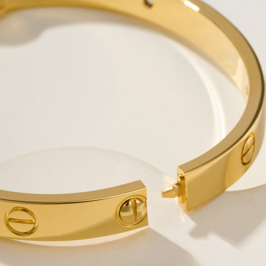 [Angela Jewelry]LOVE BRACELET 6.1MM 4 DIAMONDS