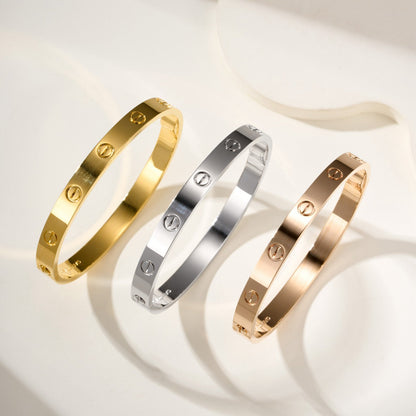 [Angela Jewelry]LOVE BRACELET 6.1MM NO DIAMONDS