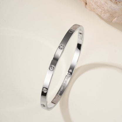 [Angela Jewelry]LOVE BRACELET 3.65MM 6 DIAMONDS