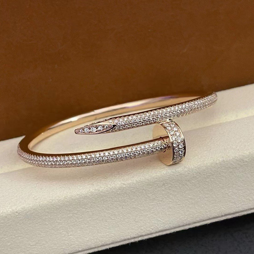 [Angela Jewelry]JUSTE BRACELET 3.5MM ALL DIAMONDS