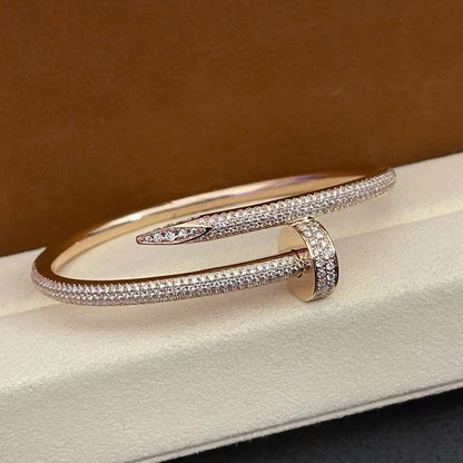 [Angela Jewelry]JUSTE BRACELET 3.5MM ALL DIAMONDS