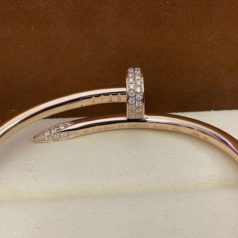 [Angela Jewelry]JUSTE BRACELET 3.5MM ALL DIAMONDS