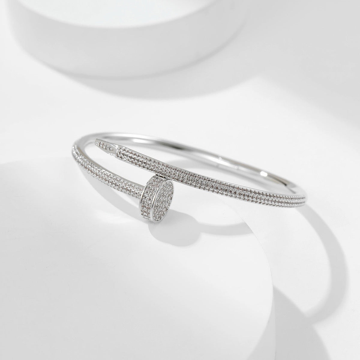 [Angela Jewelry]JUSTE BRACELET 3.5MM ALL DIAMONDS