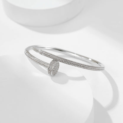 [Angela Jewelry]JUSTE BRACELET 3.5MM ALL DIAMONDS