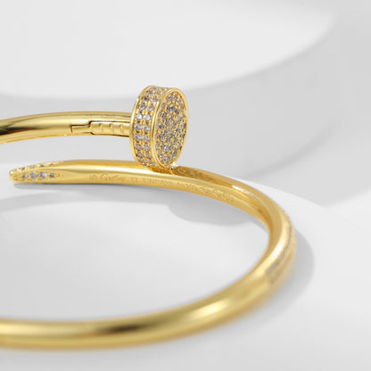 [Angela Jewelry]JUSTE BRACELET 3.5MM ALL DIAMONDS