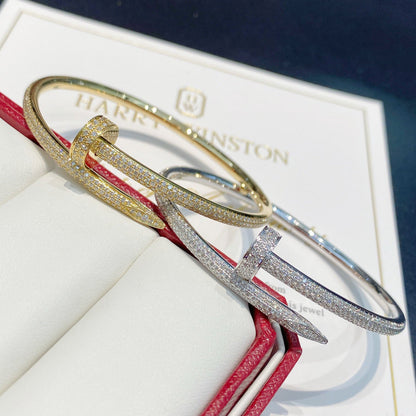 [Angela Jewelry]JUSTE BRACELET 3.5MM ALL DIAMONDS