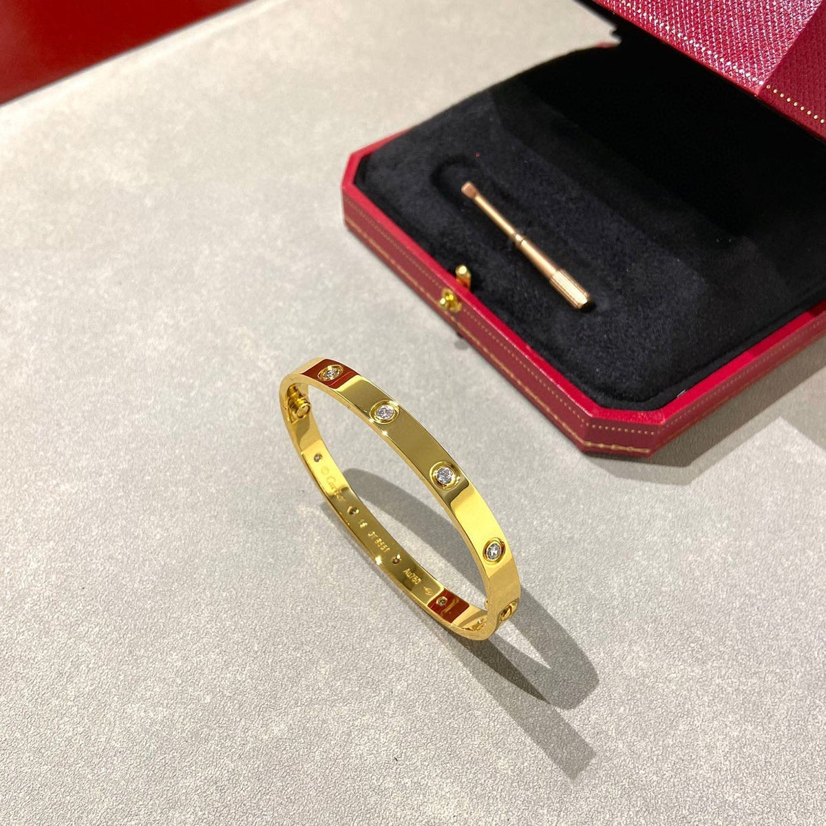 [Angela Jewellery]LOVE BRACELET 6.1MM 10 DIAMONDS