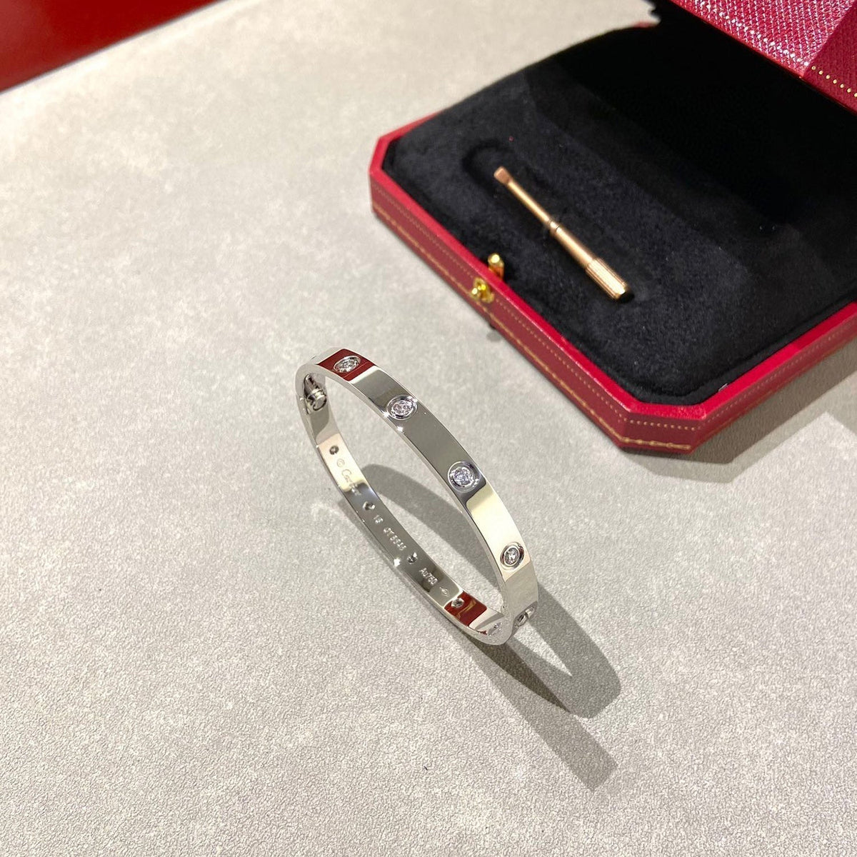 [Angela Jewellery]LOVE BRACELET 6.1MM 10 DIAMONDS