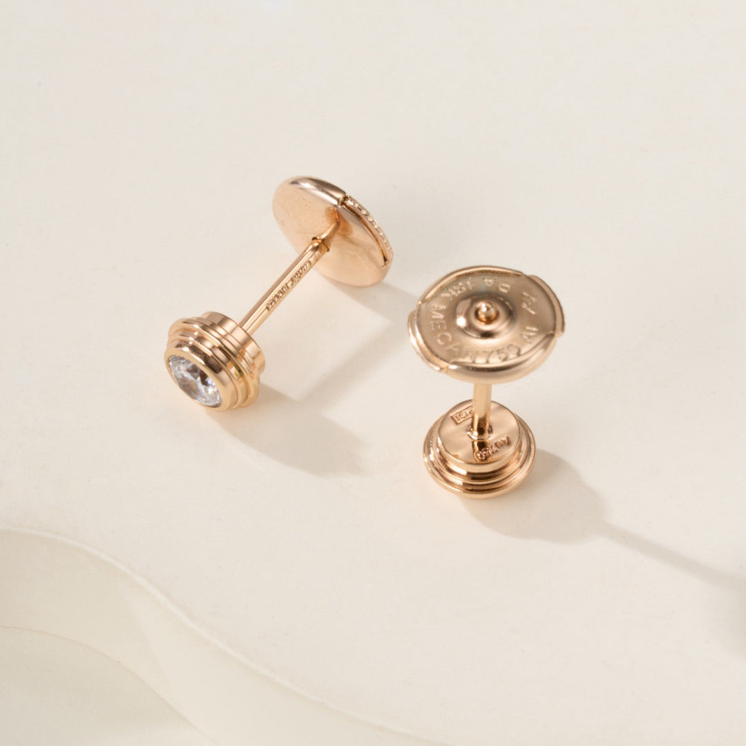 [Angela Jewelry]DAMOUR DIAMOND EARRINGS