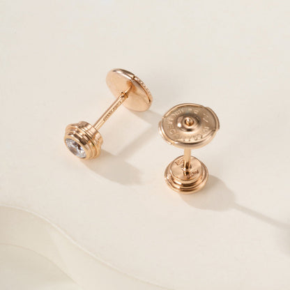 [Angela Jewelry]DAMOUR DIAMOND EARRINGS