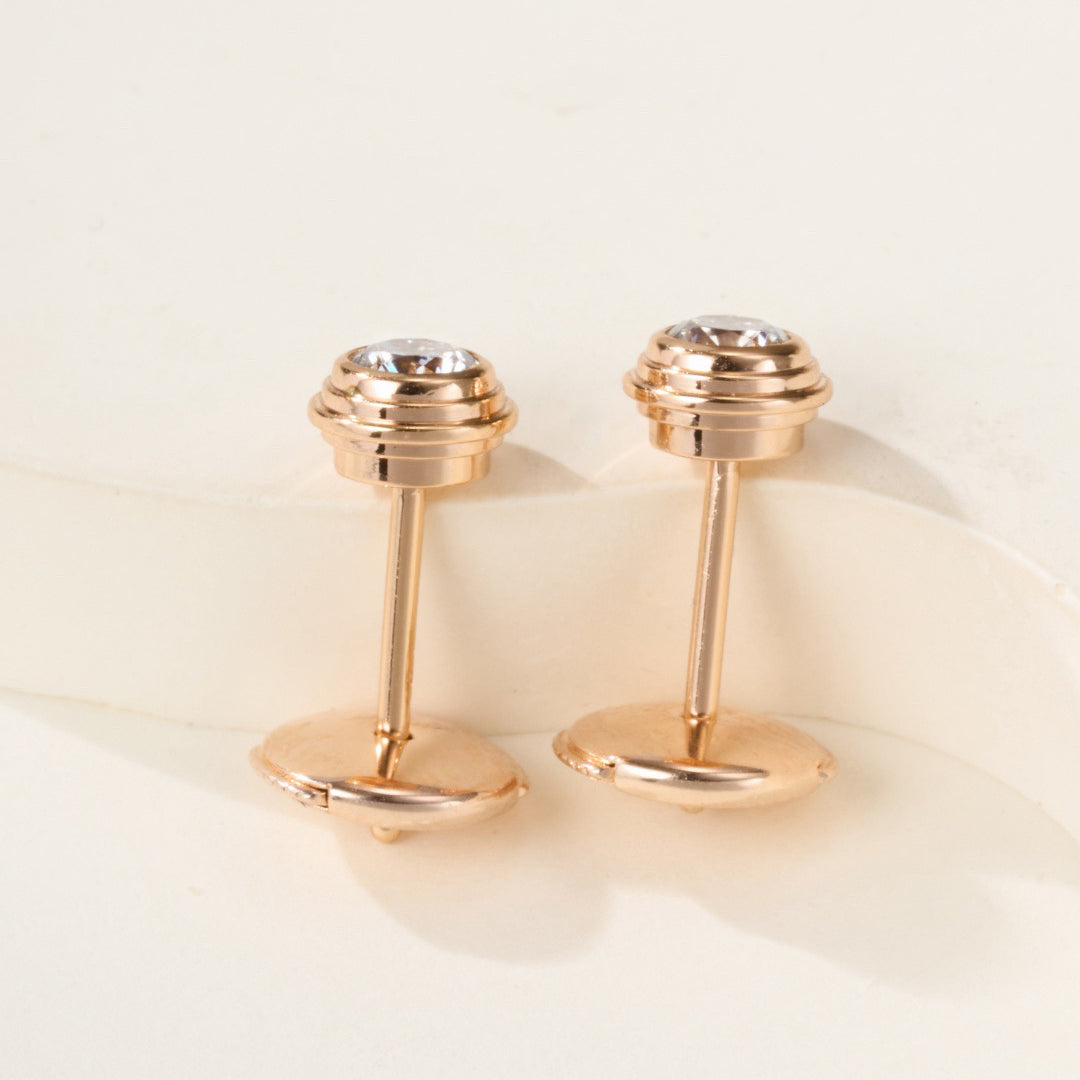 [Angela Jewelry]DAMOUR DIAMOND EARRINGS