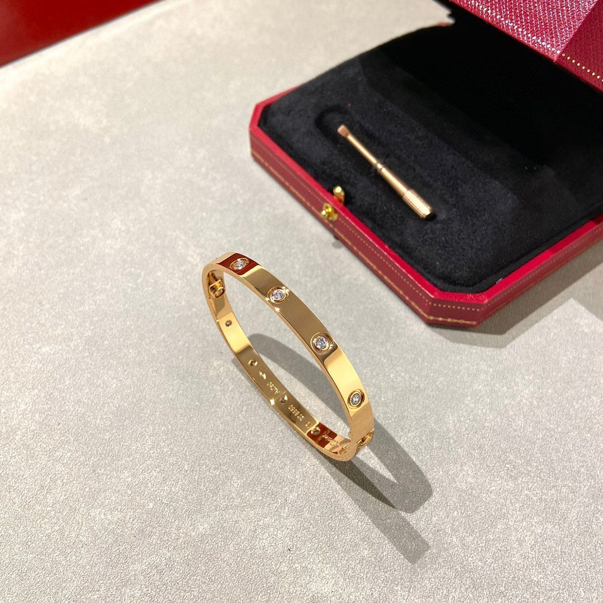 [Angela Jewellery]LOVE BRACELET 6.1MM 10 DIAMONDS