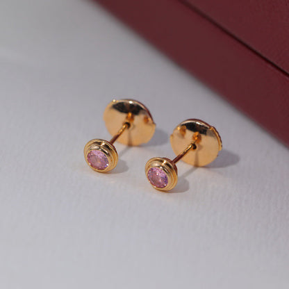 [Angela Jewelry]DAMOUR PING DIAMOND EARRINGS