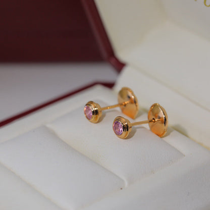 [Angela Jewelry]DAMOUR PING DIAMOND EARRINGS