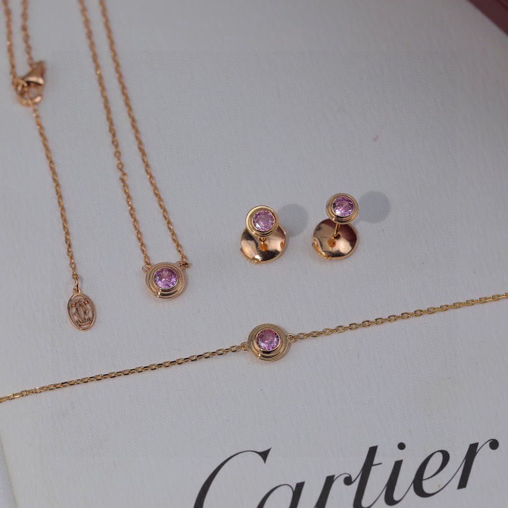 [Angela Jewelry]DAMOUR PING DIAMOND EARRINGS