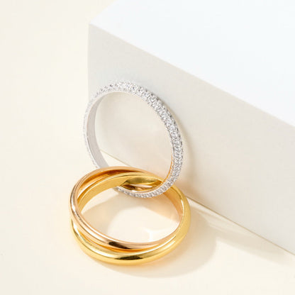 [Angela Jewelry]TRINITY 2.5MM RING COLLECTION