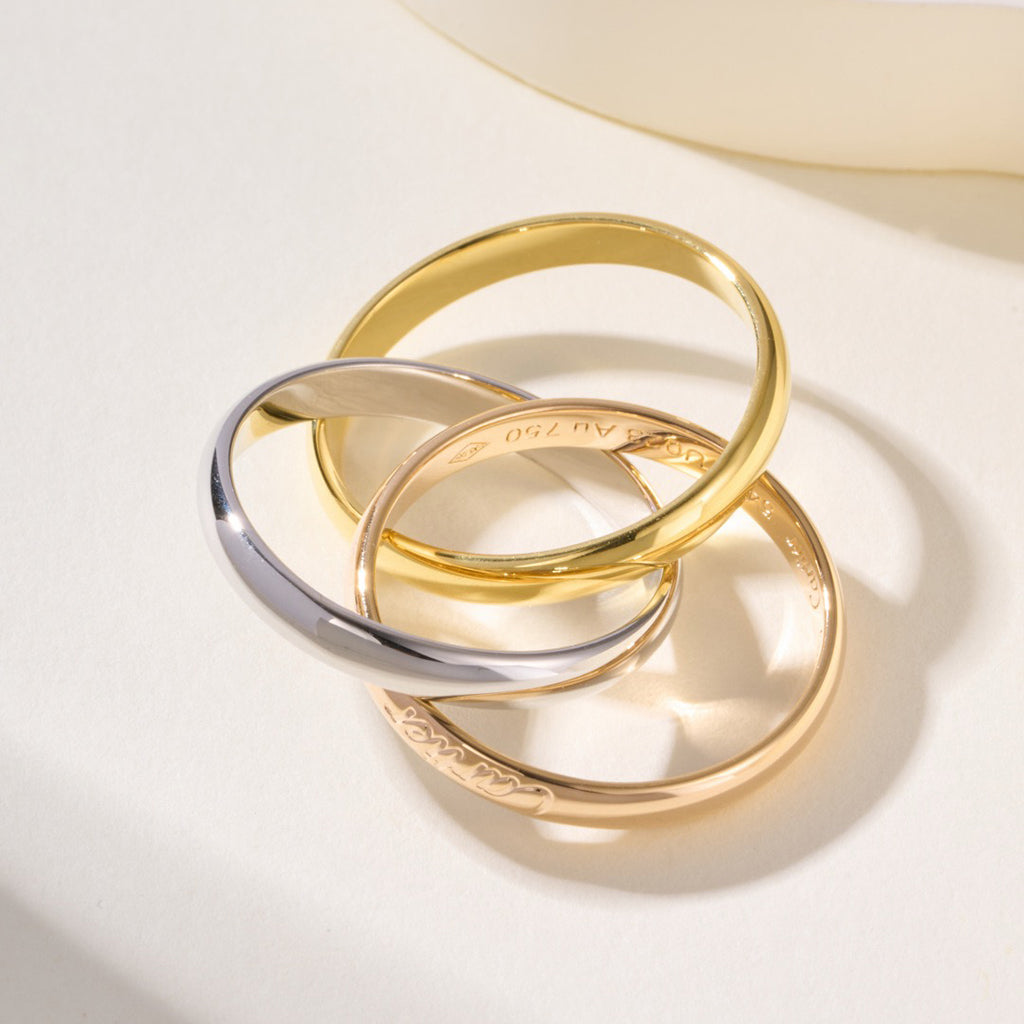[Angela Jewelry]TRINITY 2.5MM RING COLLECTION