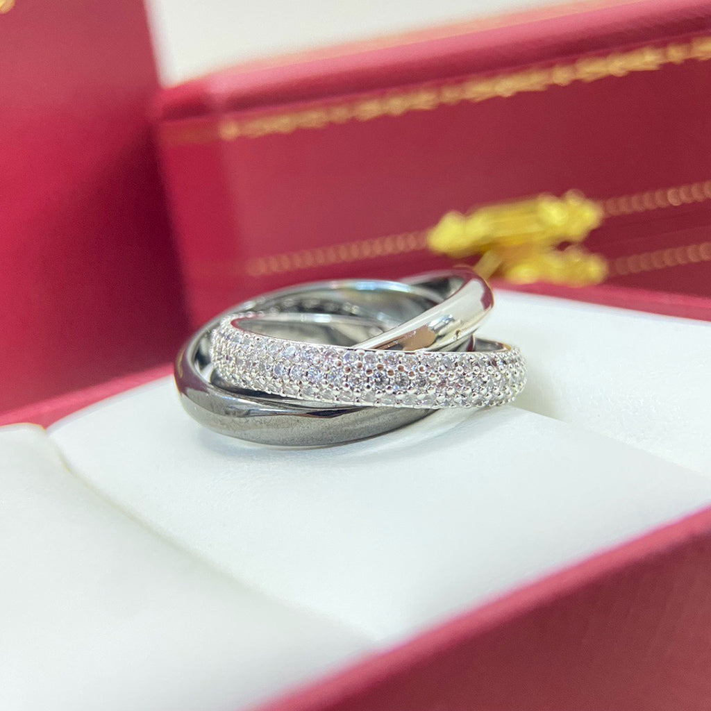 [Angela Jewelry]TRINITY 3.2MM RING BLACK CERAMIC