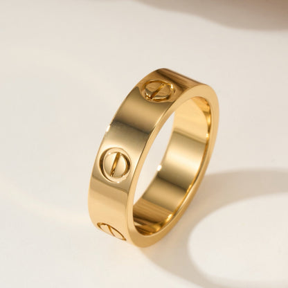[Angela Jewelry]LOVE RING 5.5MM NO DIAMOND