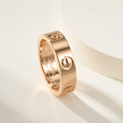 [Angela Jewelry]LOVE RING 5.5MM NO DIAMOND