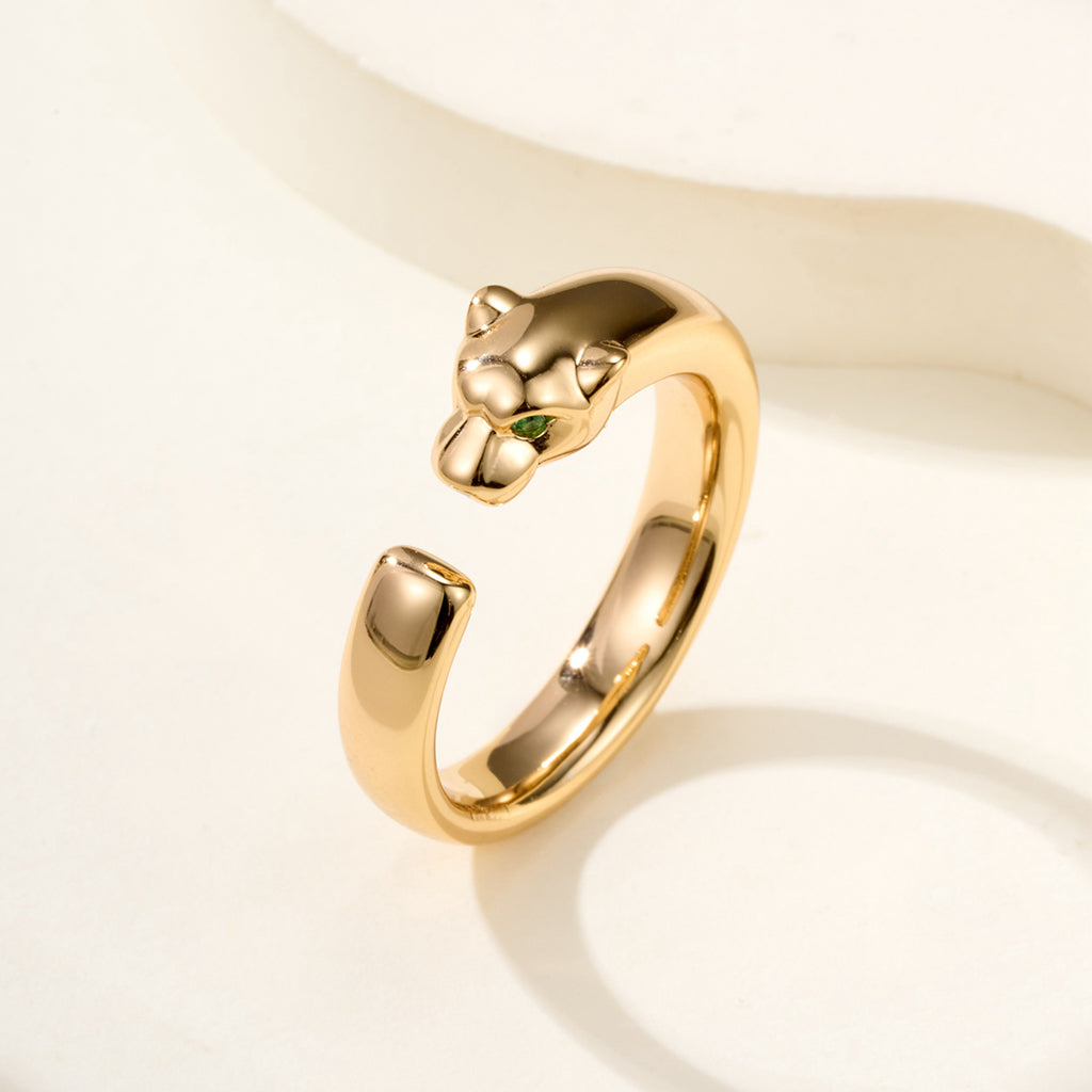 [Angela Jewelry]PANTHERE NO DIAMOND SMALL RING