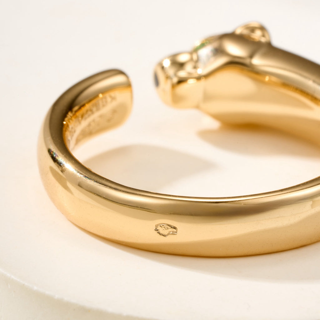 [Angela Jewelry]PANTHERE NO DIAMOND SMALL RING