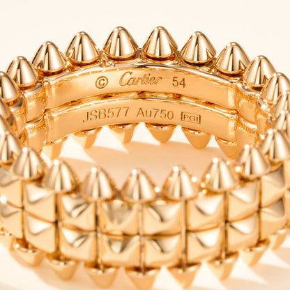 [Angela Jewelry]CLASH 9.2MM DOUBLE ROW RING