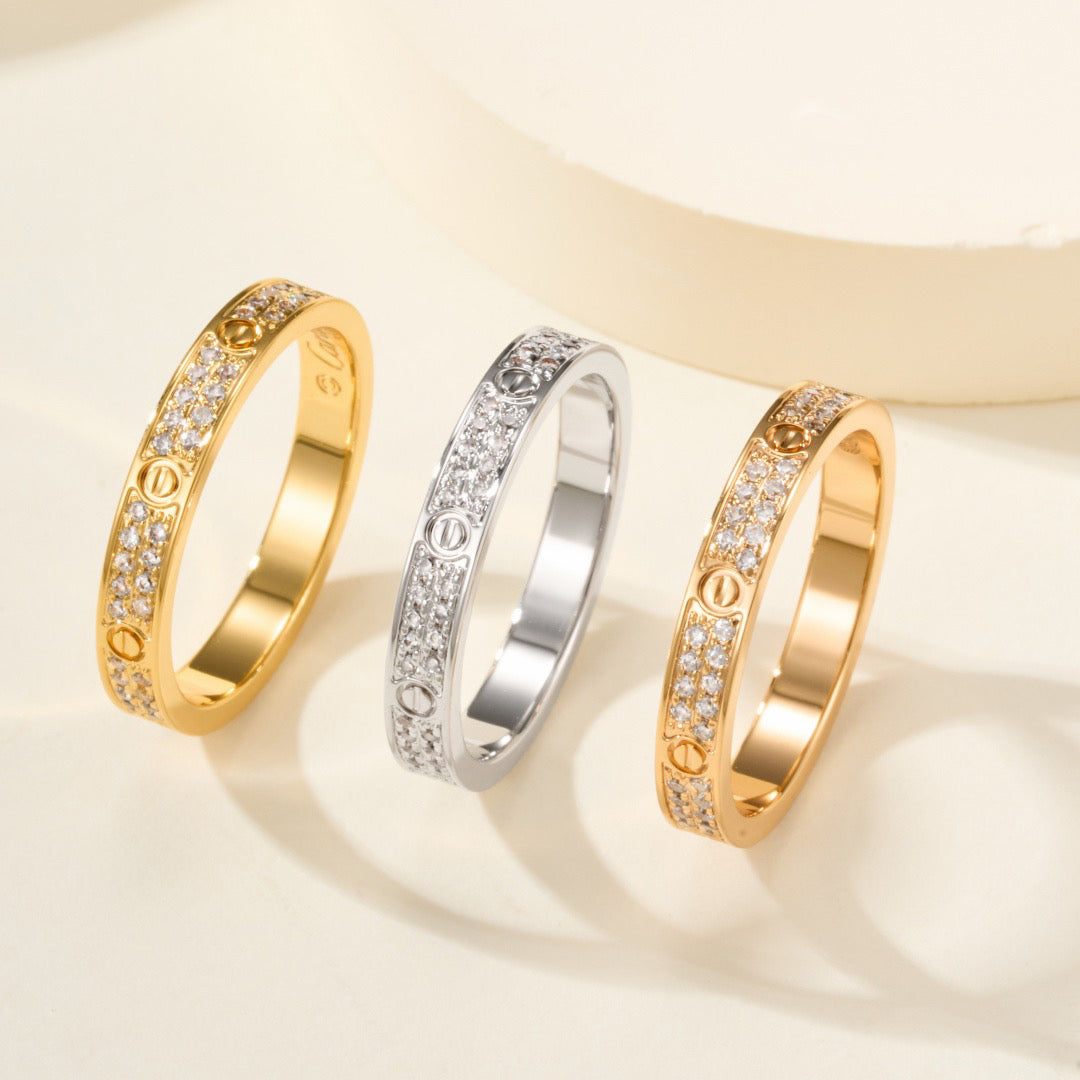 [Angela Jewelry]LOVE RING 2.65MM DIAMOND