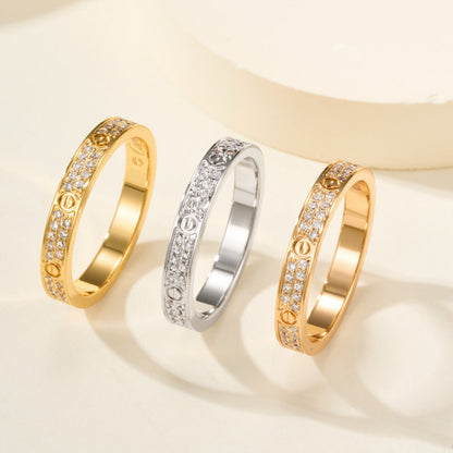 [Angela Jewelry]LOVE RING 2.65MM DIAMOND