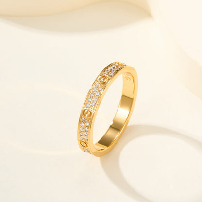 [Angela Jewelry]LOVE RING 2.65MM DIAMOND