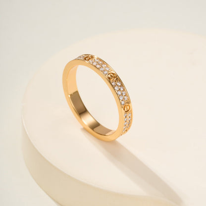 [Angela Jewelry]LOVE RING 2.65MM DIAMOND