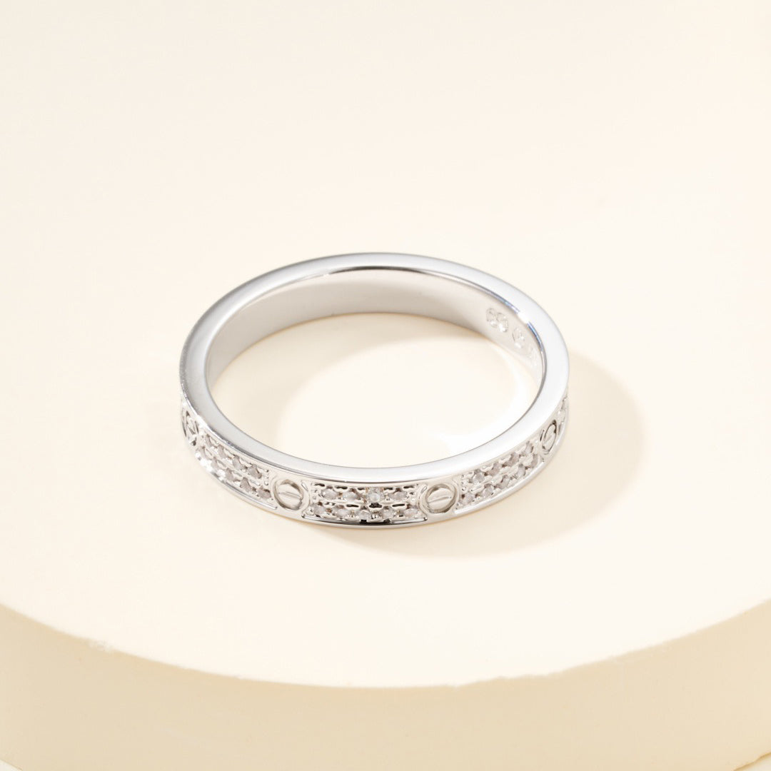 [Angela Jewelry]LOVE RING 2.65MM DIAMOND