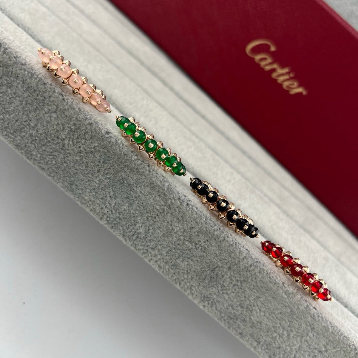 [Angela Jewelry]CLASH 7.9MM AGATE CHALCEDONY RING