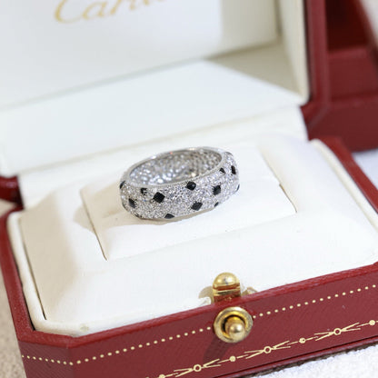 [Angela Jewelry]PANTHERE SPOTTED FULL DIAMOND RING