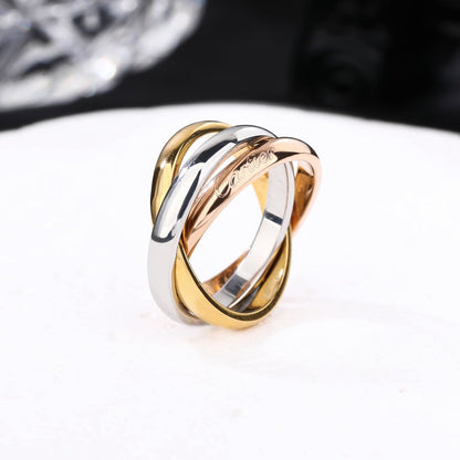 [Angela Jewelry]TRINITY 3.2MM RING COLLECTION