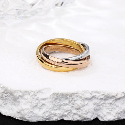 [Angela Jewelry]TRINITY 3.2MM RING COLLECTION