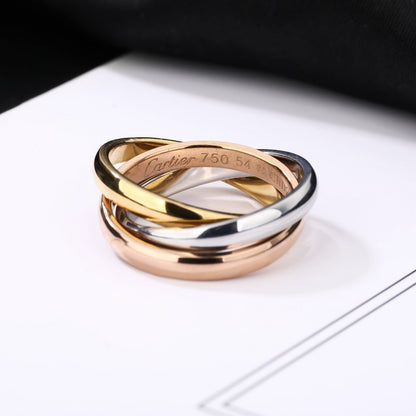 [Angela Jewelry]TRINITY 3.2MM RING COLLECTION