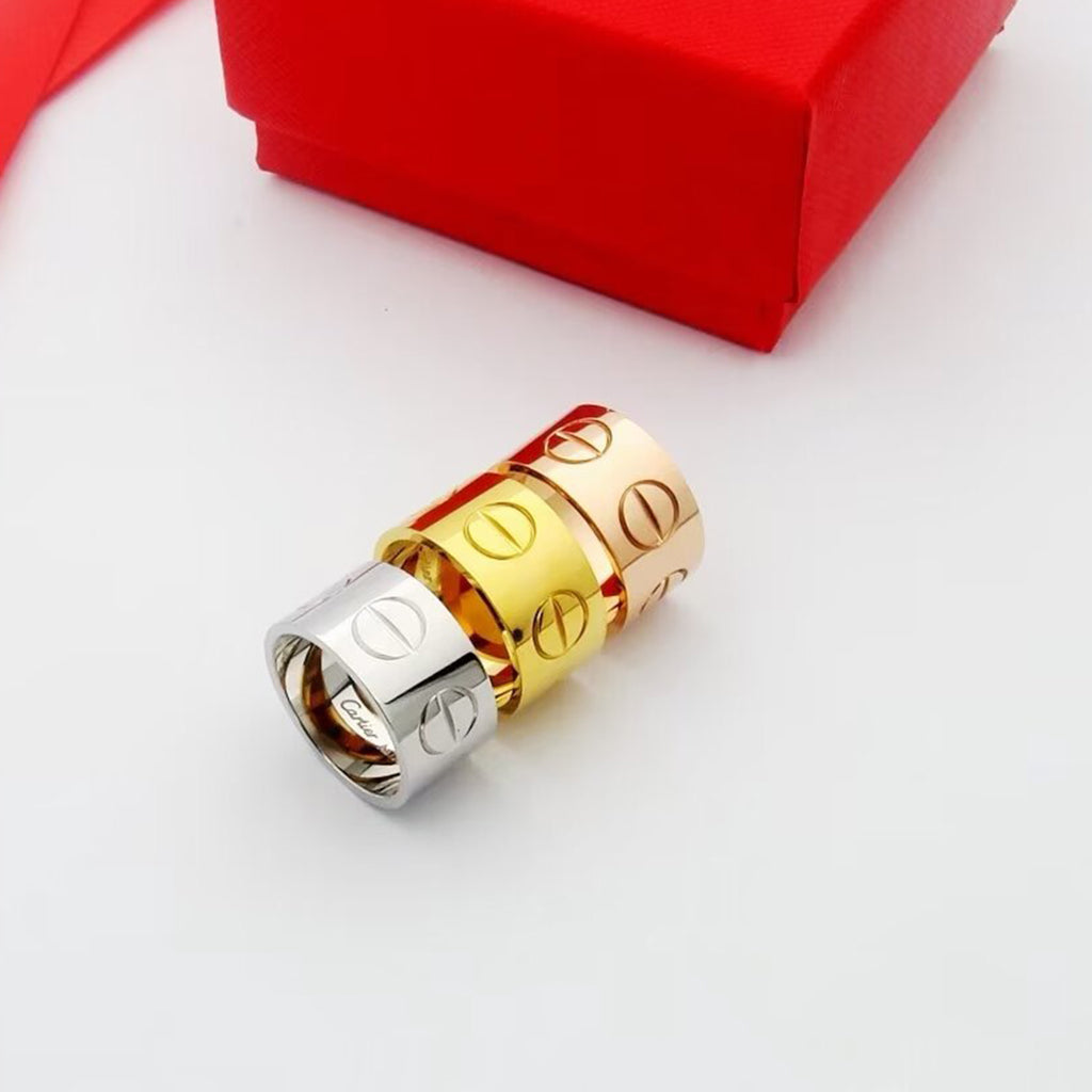 [Angela Jewelry]LOVE 11MM LARGE RING