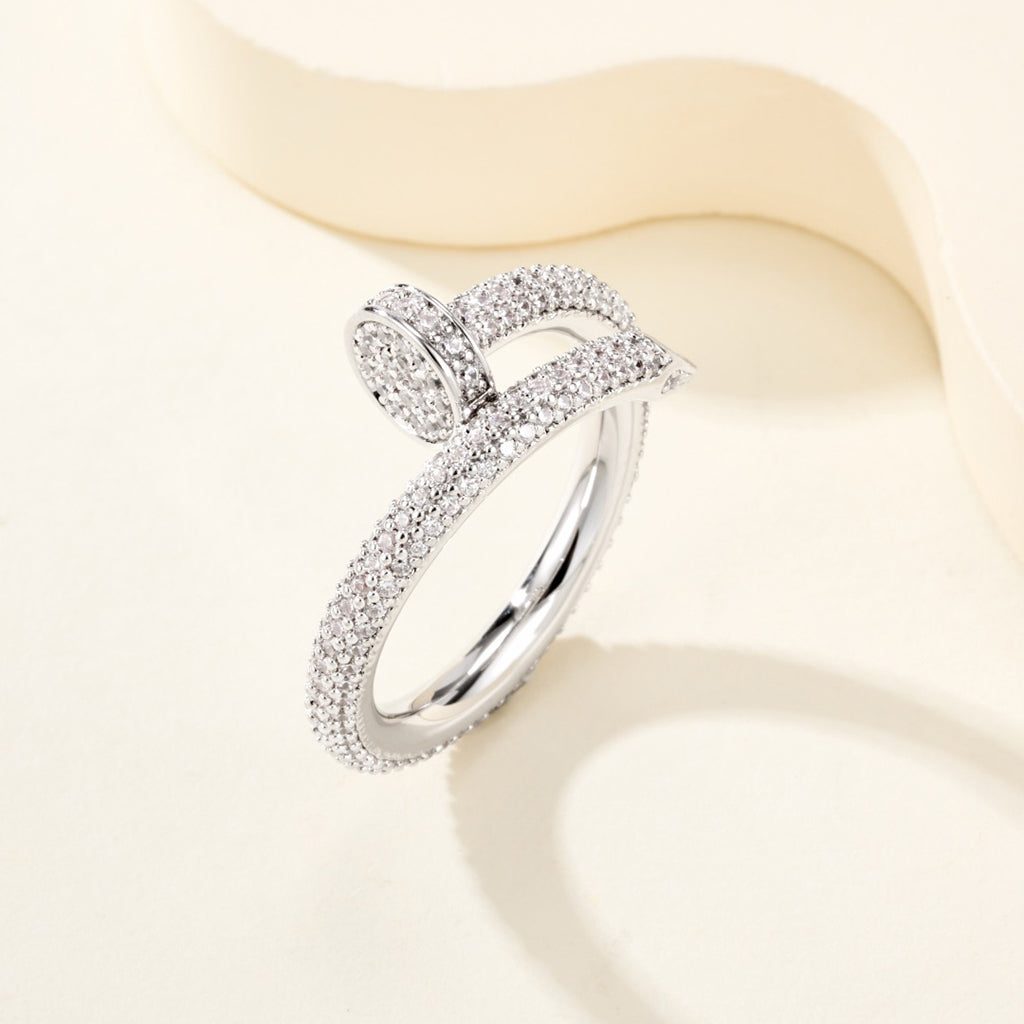 [Angela Jewelry]JUSTE RING 2.6MM FULL DIAMOND