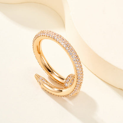[Angela Jewelry]JUSTE RING 2.6MM FULL DIAMOND