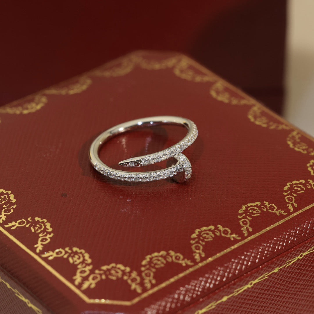 [Angela Jewelry]JUSTE 1.8MM FULL DIAMOND RING