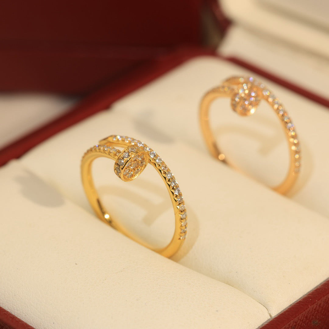 [Angela Jewelry]JUSTE 1.8MM FULL DIAMOND RING