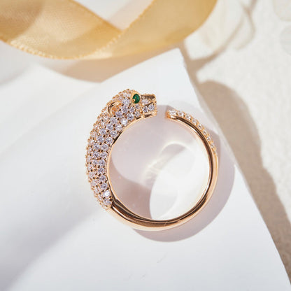 [Angela Jewelry]PANTHERE FULL DIAMOND SMALL RING