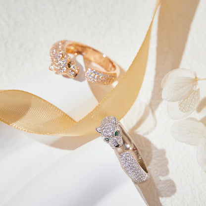 [Angela Jewelry]PANTHERE FULL DIAMOND SMALL RING