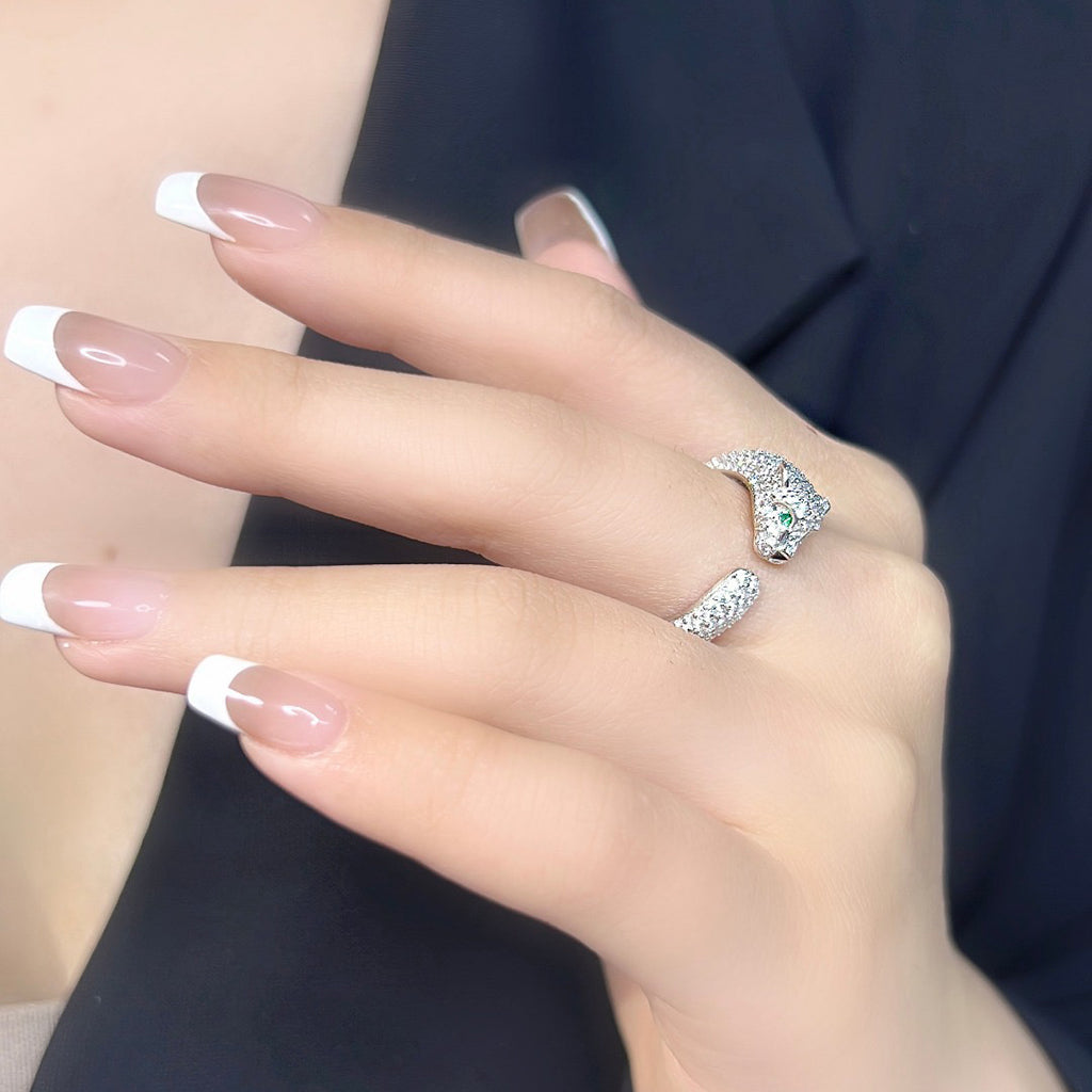 [Angela Jewelry]PANTHERE FULL DIAMOND SMALL RING