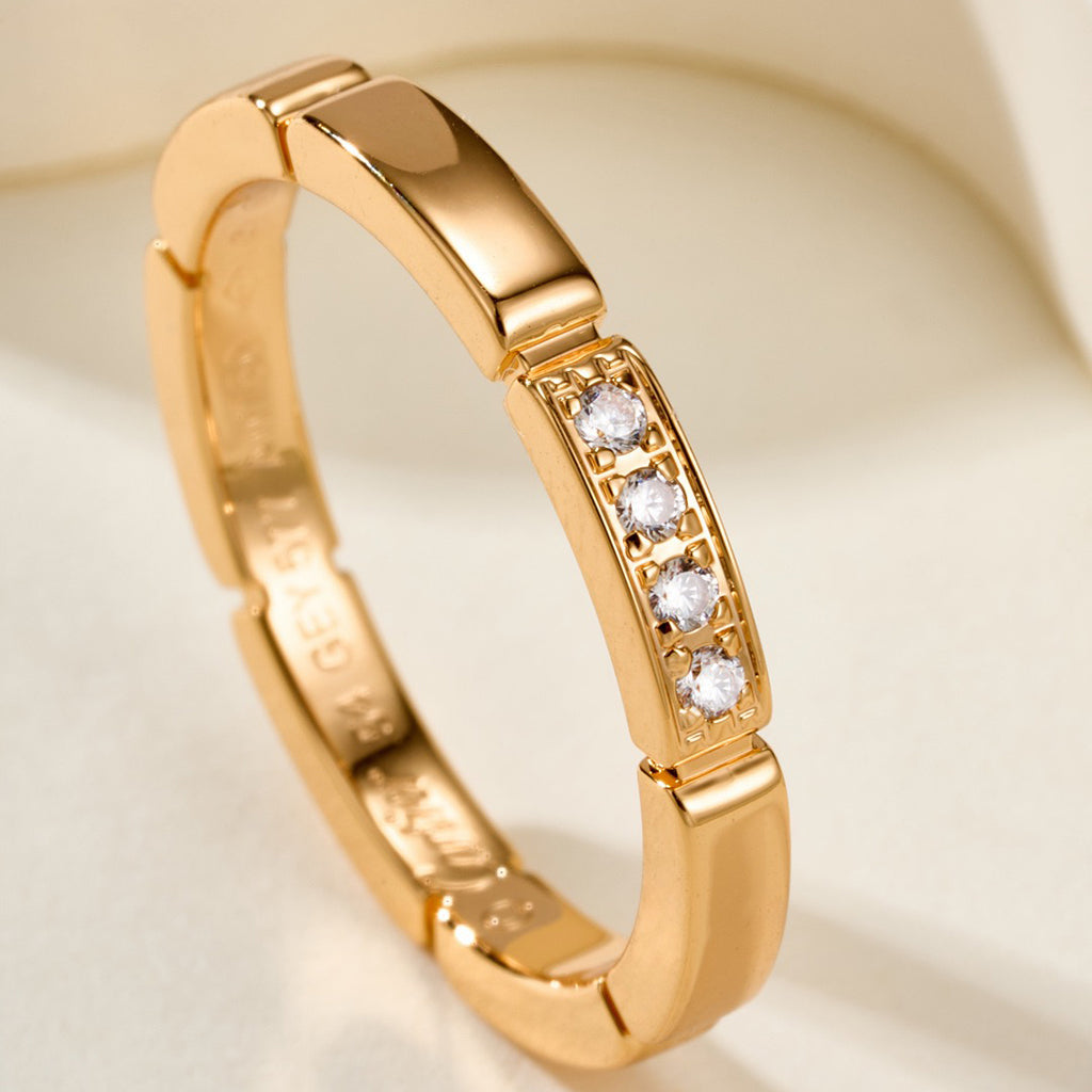 [Angela Jewelry]MAILLON PANTHERE 4 DIAMOND RING