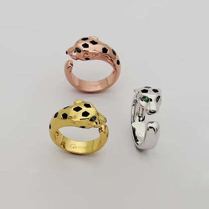 [Angela Jewelry]PANTHERE SPOTTED MEDIUM RING