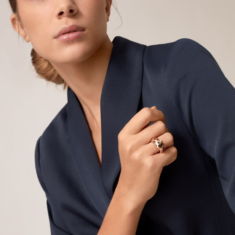 [Angela Jewelry]PANTHERE SPOTTED MEDIUM RING