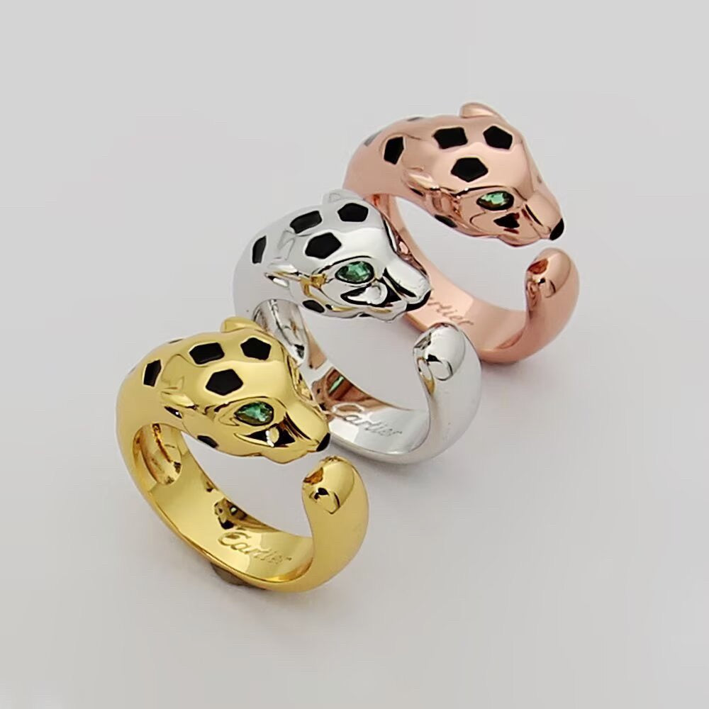 [Angela Jewelry]PANTHERE SPOTTED MEDIUM RING
