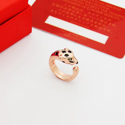 [Angela Jewelry]PANTHERE SPOTTED MEDIUM RING